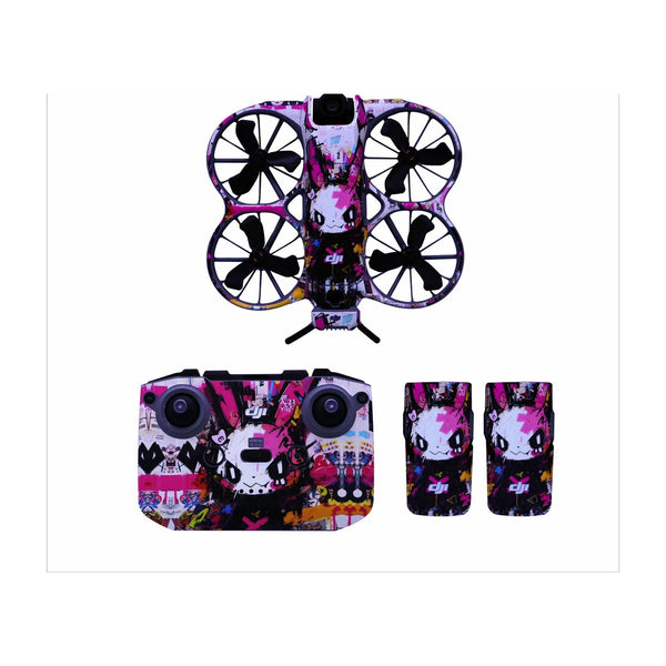 DJI Neo 2 Skin, PVC Decal Set for Drone, RC and Batteries