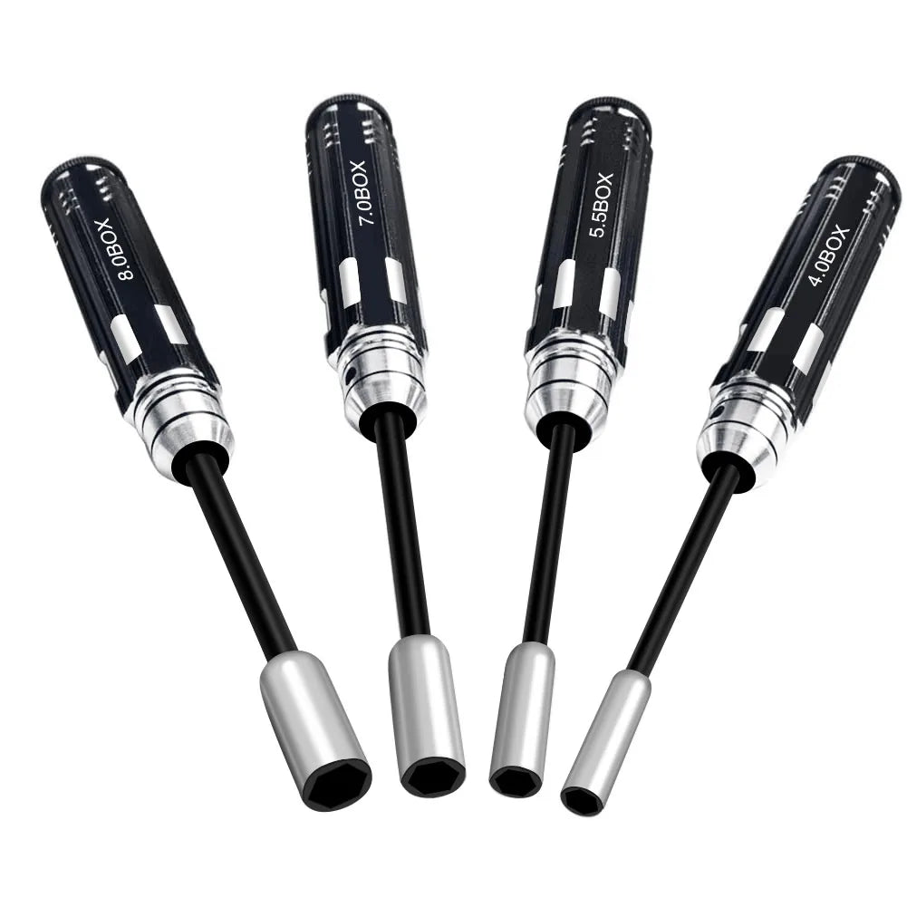 Hex Driver Set 4.0 to 8.0 mm for RC Drones & Models