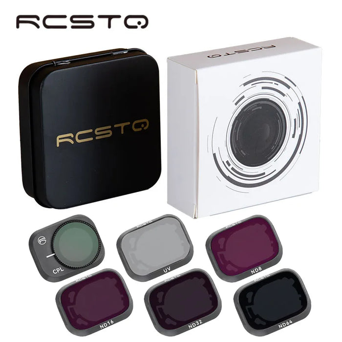 RCSTQ Camera Lens Filter Set UV CPL ND8 ND16 ND32 – for DJI Mini 3 Pro