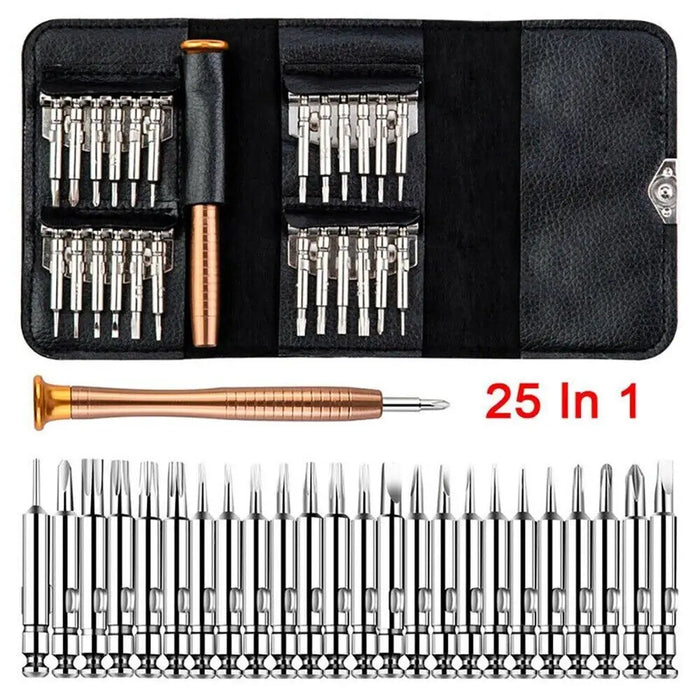 Precision Screwdriver Kit 25 in 1, magnetic for drone repair