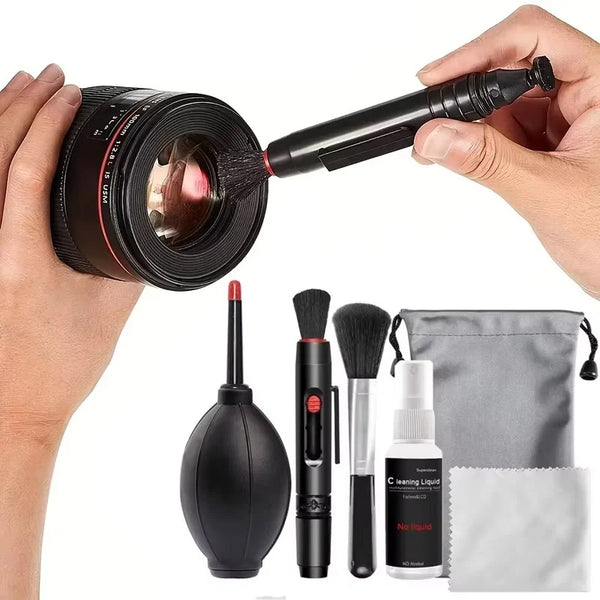 6-in-1 Camera Cleaning Kit with Air Blower, Lens