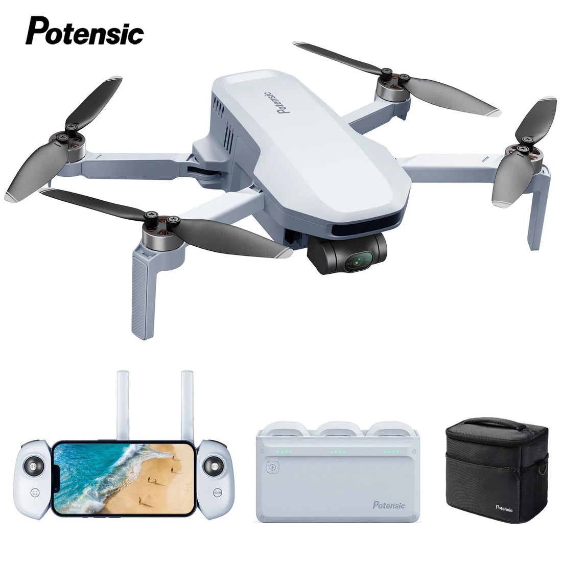 Mini Drone for kids – HD Camera, 360° Flips, app control