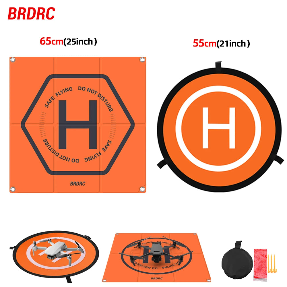 BRDRC Foldable Landing Pad – universal, waterproof, double-sided