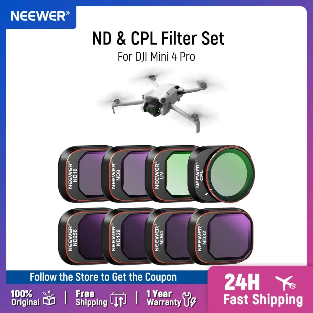 ND CPL Filter Set für DJI Mini 4 Pro