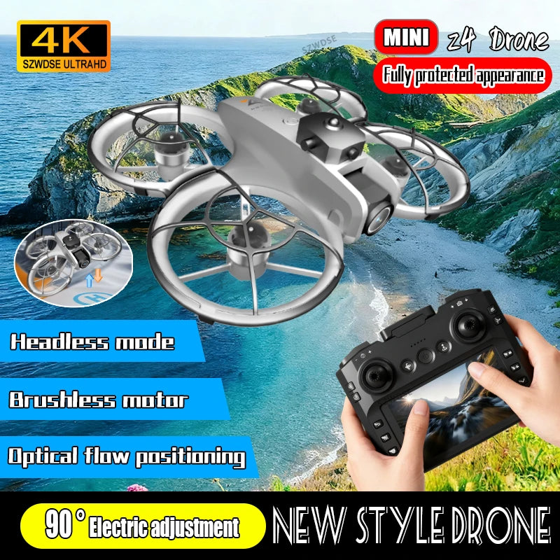 Z4 Mini Drone – 4K HD Camera, Optical Flow, Brushless (compact)