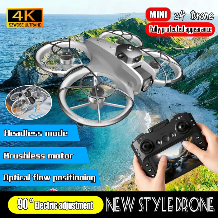 Z4 Mini Drone – 4K HD Camera, Optical Flow, Brushless (compact)