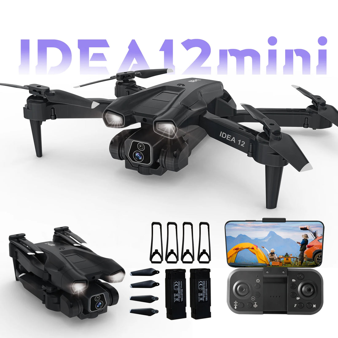 Mini Trainer Drone – Indoor, crash resistant, without camera