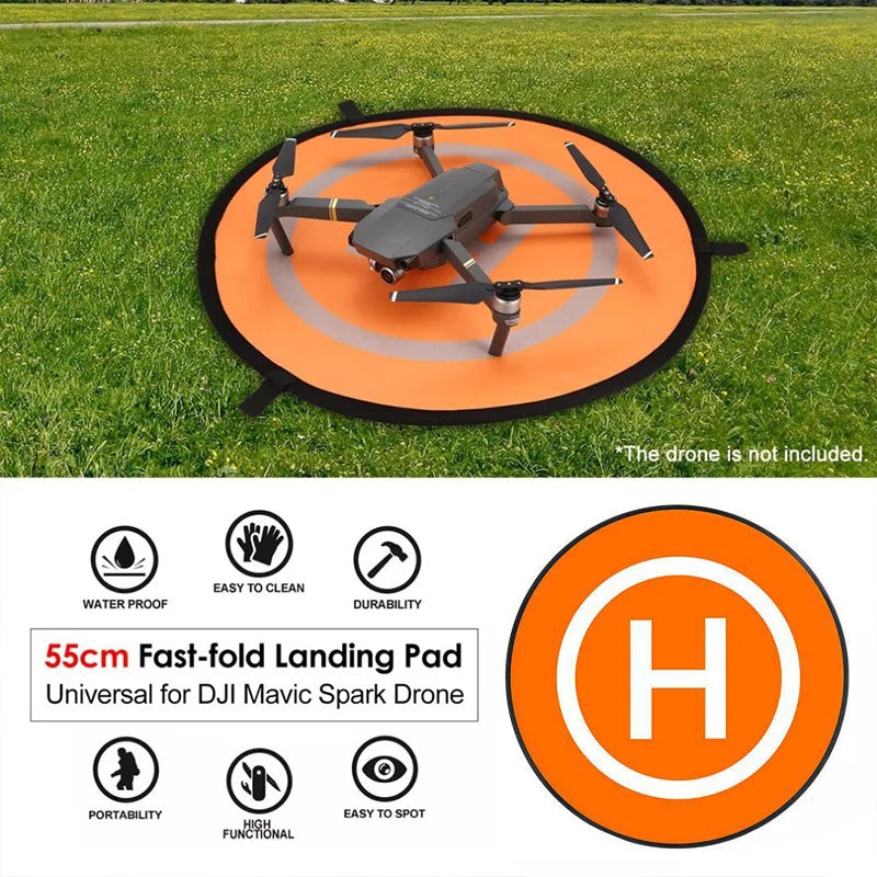 Universal Drones-landing pad 55 cm – faltbar, waterproof, double-sided