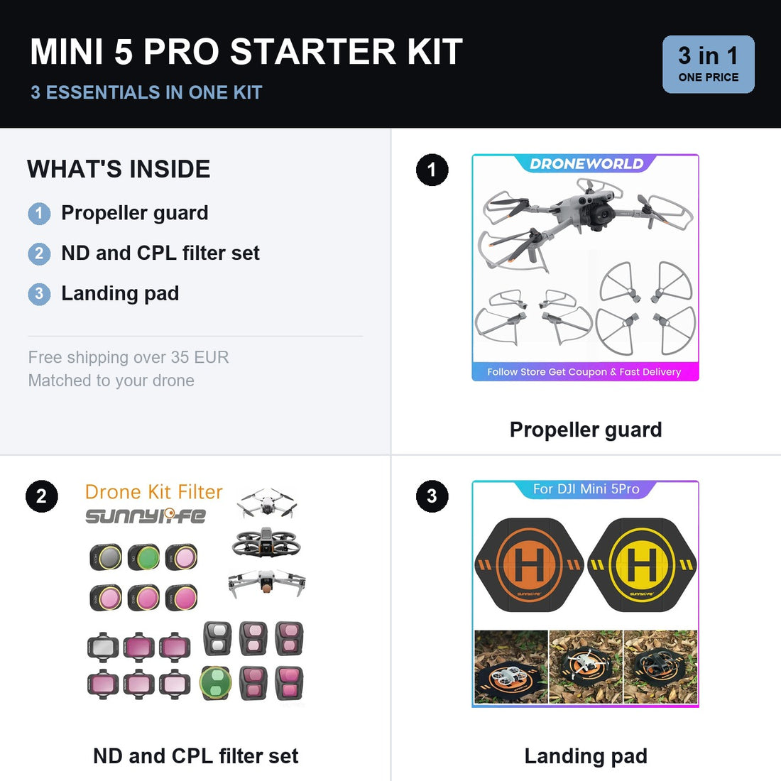 DJI Mini 5 Pro Starter Kit