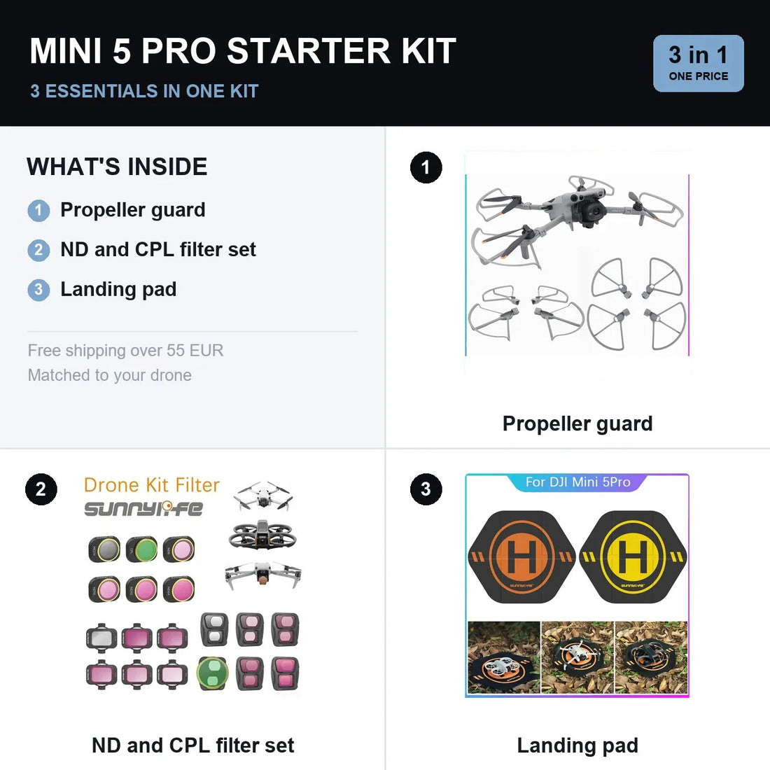 Starter Kit for DJI Mini 5 Pro