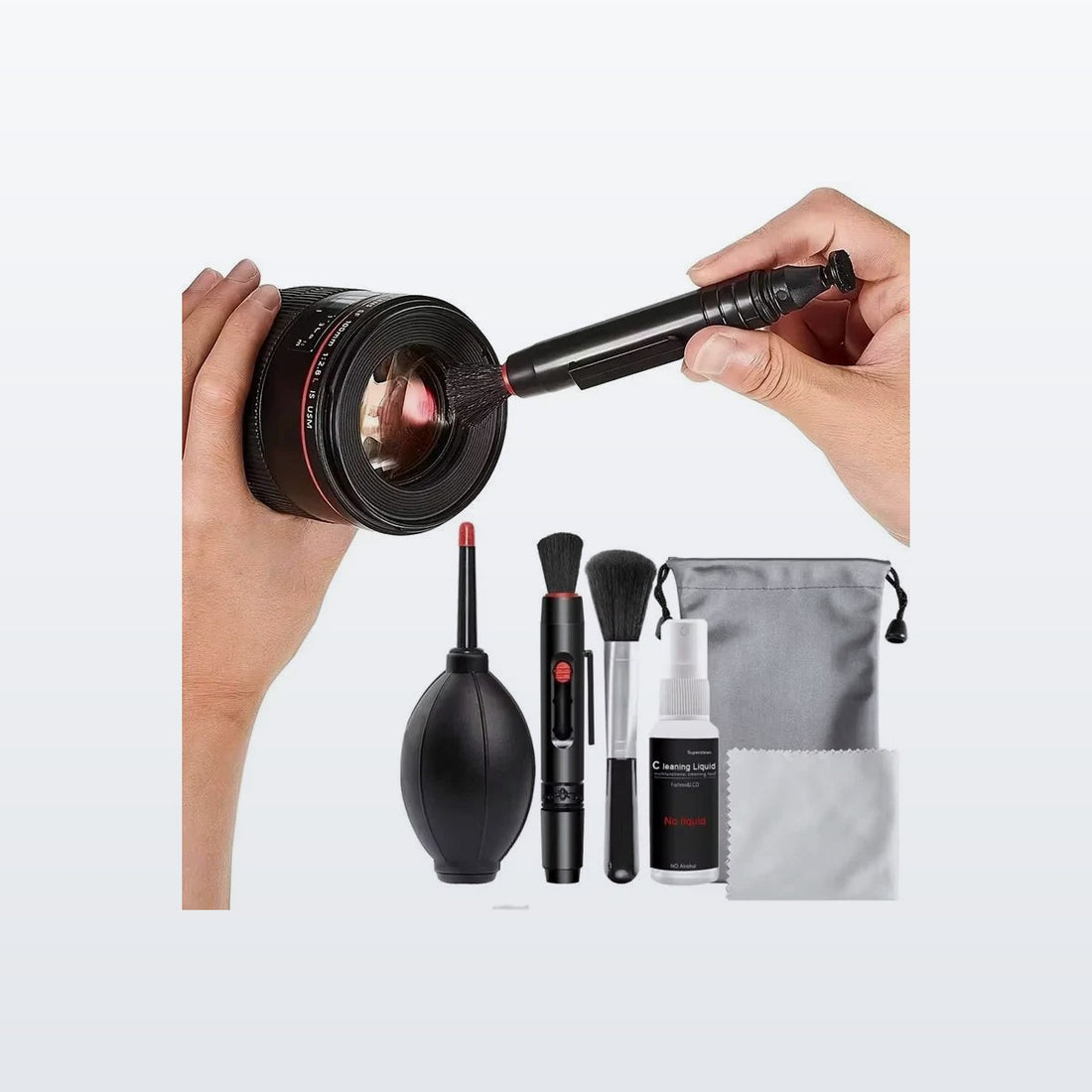 6 in 1 Camera Cleaning Kit with Air Blower, Lens