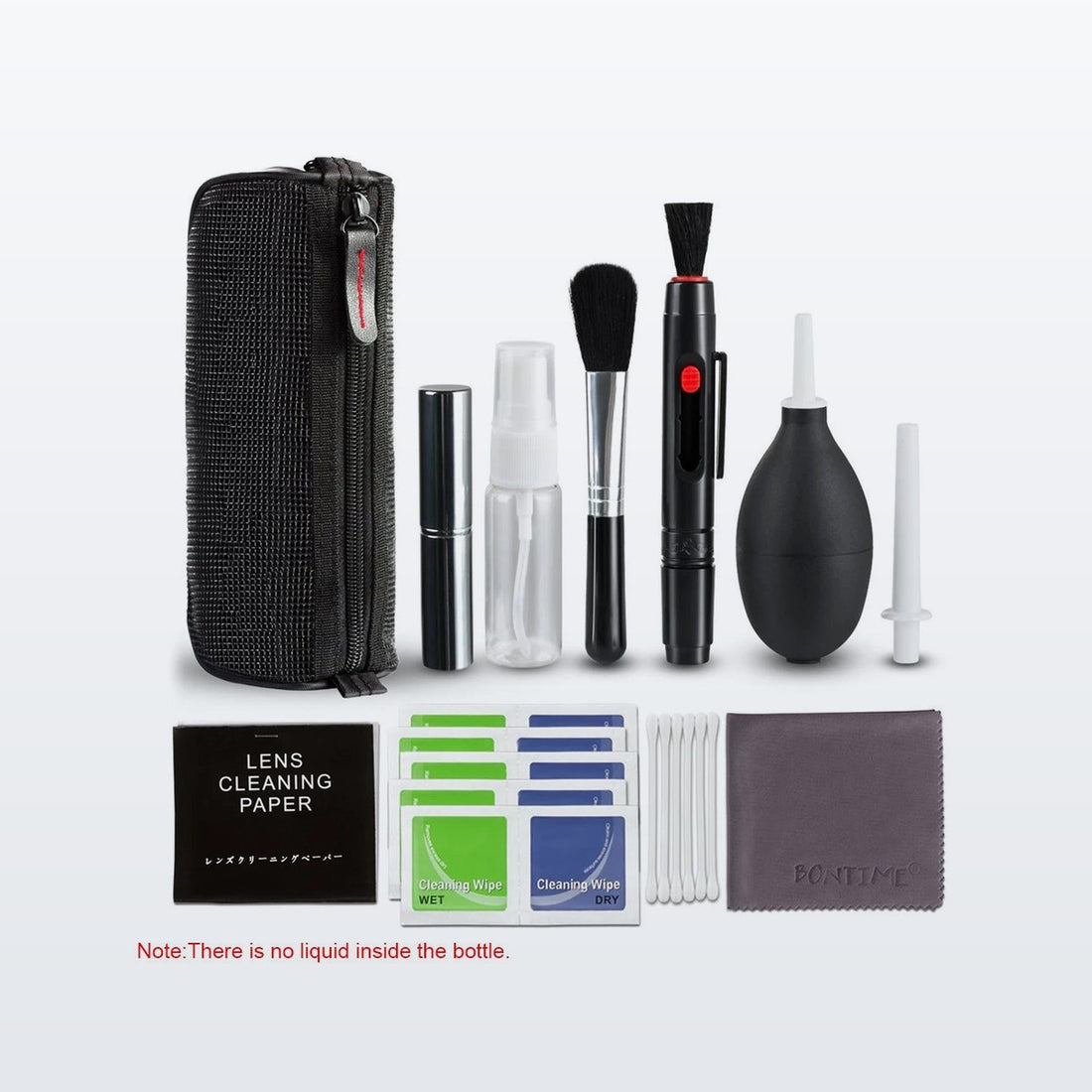 Professional Lens Cleaning Kit with Air Blower & Pen