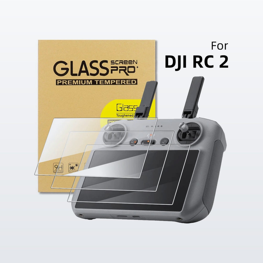Tempered Glass Screen Protector for DJI RC 2 / Mini 4 / 5 Pro